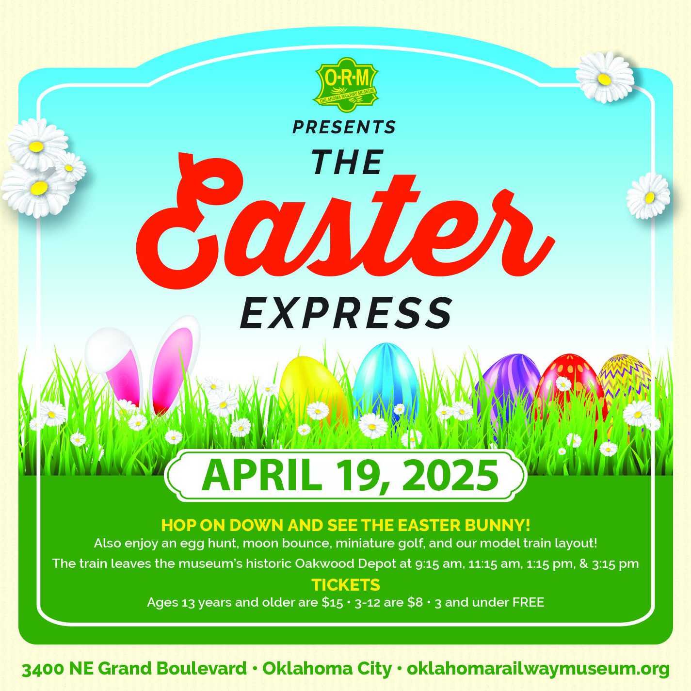 ORM Easter Express Ad 2025 copy